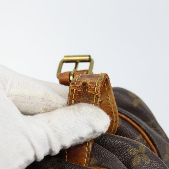 LOUIS VUITTON Monogram Saumur 30 Shoulder Bag M42256 LV Auth bs30834