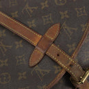 LOUIS VUITTON Monogram Saumur 30 Shoulder Bag M42256 LV Auth bs30834-28