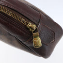 LOUIS VUITTON Damier Ebene Trousse Toilette25 Clutch Bag N47624 LV Auth bs30836-8