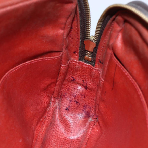 LOUIS VUITTON Damier Ebene Trousse Toilette25 Clutch Bag N47624 LV Auth bs30836