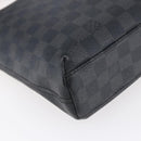 LOUIS VUITTON Damier Graphite Mick PM Shoulder Bag N40003 LV Auth bs30837-19