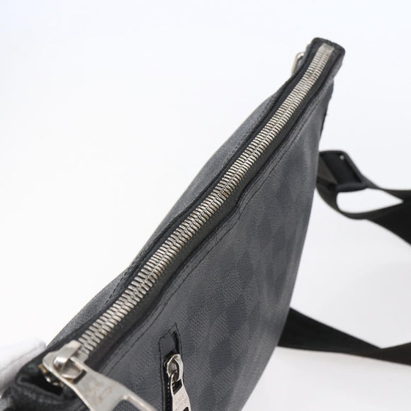 LOUIS VUITTON Damier Graphite Mick PM Shoulder Bag N40003 LV Auth bs30837