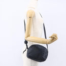 LOEWE Anagram Shoulder Bag Leather Navy Auth bs30840-21