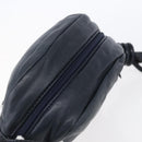 LOEWE Anagram Shoulder Bag Leather Navy Auth bs30840-6