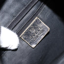 GUCCI GG Canvas Shoulder Bag Nylon Black Silver 001 3386 Auth bs30841-18