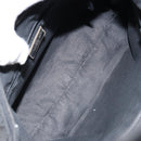 GUCCI GG Canvas Shoulder Bag Nylon Black Silver 001 3386 Auth bs30841-11