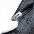 GUCCI GG Canvas Shoulder Bag Nylon Black Silver 001 3386 Auth bs30841-12