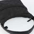 GUCCI GG Canvas Shoulder Bag Nylon Black Silver 001 3386 Auth bs30841-6