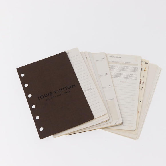 LOUIS VUITTON Monogram T&B Agenda PM Day Planner Cover R21039 LV Auth bs30842