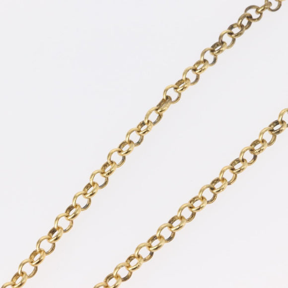 VERSACE Medusa Necklace metal Gold Auth bs30844