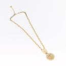 VERSACE Medusa Necklace metal Gold Auth bs30844-2