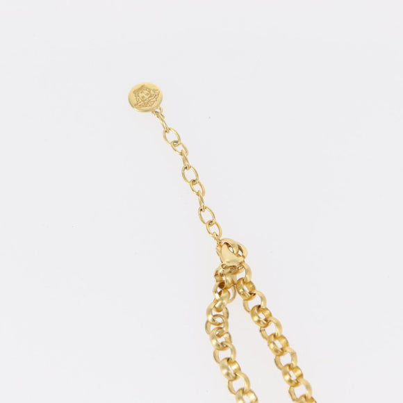 VERSACE Medusa Necklace metal Gold Auth bs30845