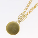 VERSACE Medusa Necklace metal Gold Auth bs30845-9