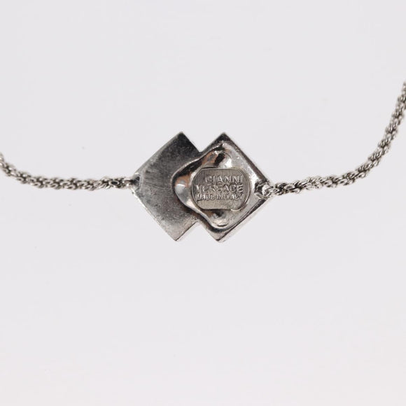 VERSACE Necklace metal 4 Set Gold Silver Auth bs30846