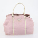 PRADA Hand Bag Nylon 3 Set Black Green pink Auth bs30847-16
