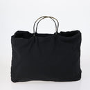 PRADA Hand Bag Nylon 3 Set Black Green pink Auth bs30847-3