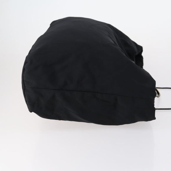 PRADA Hand Bag Nylon 3 Set Black Green pink Auth bs30847