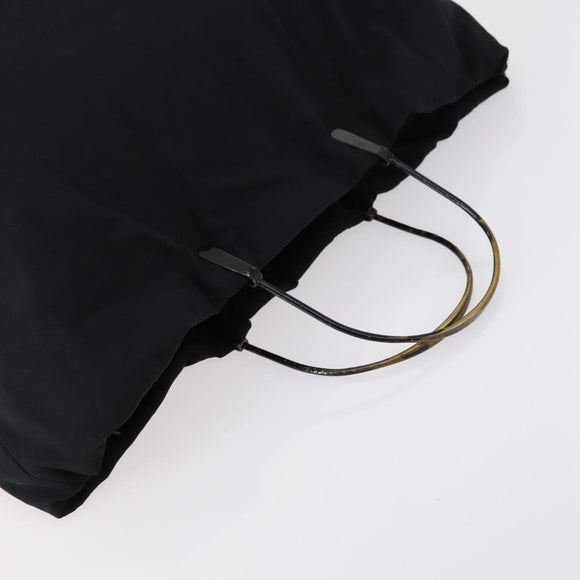 PRADA Hand Bag Nylon 3 Set Black Green pink Auth bs30847