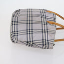 BURBERRY Nova Check Bag Canvas Nylon 3 Set Navy Beige Light blue Auth bs30848-11