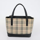 BURBERRY Nova Check Bag Canvas Nylon 3 Set Navy Beige Light blue Auth bs30848-16