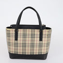 BURBERRY Nova Check Bag Canvas Nylon 3 Set Navy Beige Light blue Auth bs30848-17