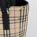 BURBERRY Nova Check Bag Canvas Nylon 3 Set Navy Beige Light blue Auth bs30848-18