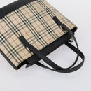 BURBERRY Nova Check Bag Canvas Nylon 3 Set Navy Beige Light blue Auth bs30848-20