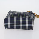 BURBERRY Nova Check Bag Canvas Nylon 3 Set Navy Beige Light blue Auth bs30848-7