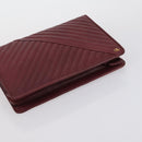 VALENTINO Hand Bag Leather Suede 3 Set Red Brown Auth bs30849-11