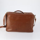 VALENTINO Hand Bag Leather Suede 3 Set Red Brown Auth bs30849-3