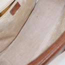 VALENTINO Hand Bag Leather Suede 3 Set Red Brown Auth bs30849-8