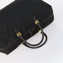 BALLY Boston Bag Leather Nylon 2 Set Black Auth bs30850-5