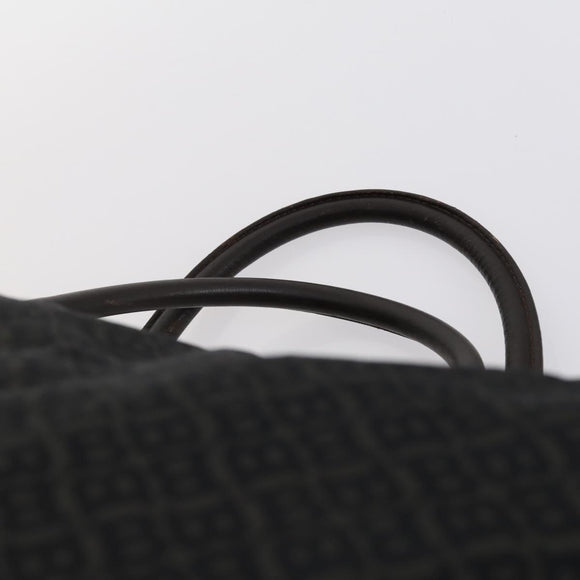 BALLY Boston Bag Leather Nylon 2 Set Black Auth bs30850