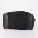 BALLY Boston Bag Leather Nylon 2 Set Black Auth bs30850-7