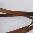 CELINE Macadam Canvas Tote Bag PVC Leather 2 Set Brown Auth bs30852-15