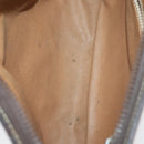 CELINE Macadam Canvas Clutch Bag PVC Leather 3 Set Brown Auth bs30854-8