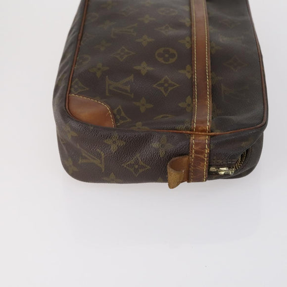 LOUIS VUITTON Monogram Clutch Bag 3 Set LV Auth bs30855