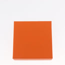 HERMES Charm Metal Leather 3 Set Red Gold Silver Auth bs30857-7