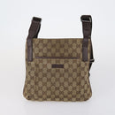 GUCCI GG Canvas Shoulder Bag 2 Set Beige Auth bs30860-2