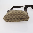 GUCCI GG Canvas Shoulder Bag 2 Set Beige Auth bs30860-7