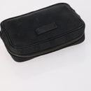 GUCCI GG Canvas Supreme Pouch 3 Set Pink Black beige Auth bs30861-12