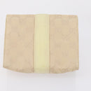 GUCCI GG Canvas Supreme Pouch 3 Set Pink Black beige Auth bs30861-16