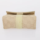 GUCCI GG Canvas Supreme Pouch 3 Set Pink Black beige Auth bs30861-19