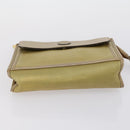 SAINT LAURENT Clutch Bag Leather 2 Set Beige Black Auth bs30862-13