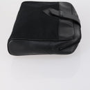 SAINT LAURENT Clutch Bag Leather 2 Set Beige Black Auth bs30862-4