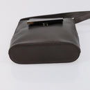 GIVENCHY Clutch Bag Leather 4 Set Red Black Auth bs30863-12