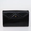 GIVENCHY Clutch Bag Leather 4 Set Red Black Auth bs30863-14