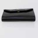 GIVENCHY Clutch Bag Leather 4 Set Red Black Auth bs30863-17