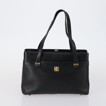 GIVENCHY Clutch Bag Leather 4 Set Red Black Auth bs30863 - 0