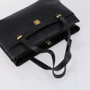 GIVENCHY Clutch Bag Leather 4 Set Red Black Auth bs30863-4